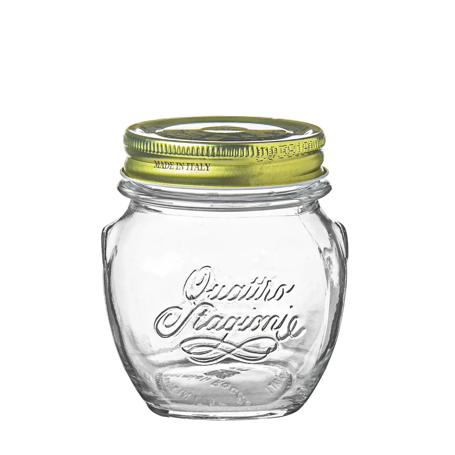 300ml Quattro Stagioni Glass Food Preserving Jars - Pack of 3 - By Bormioli Rocco