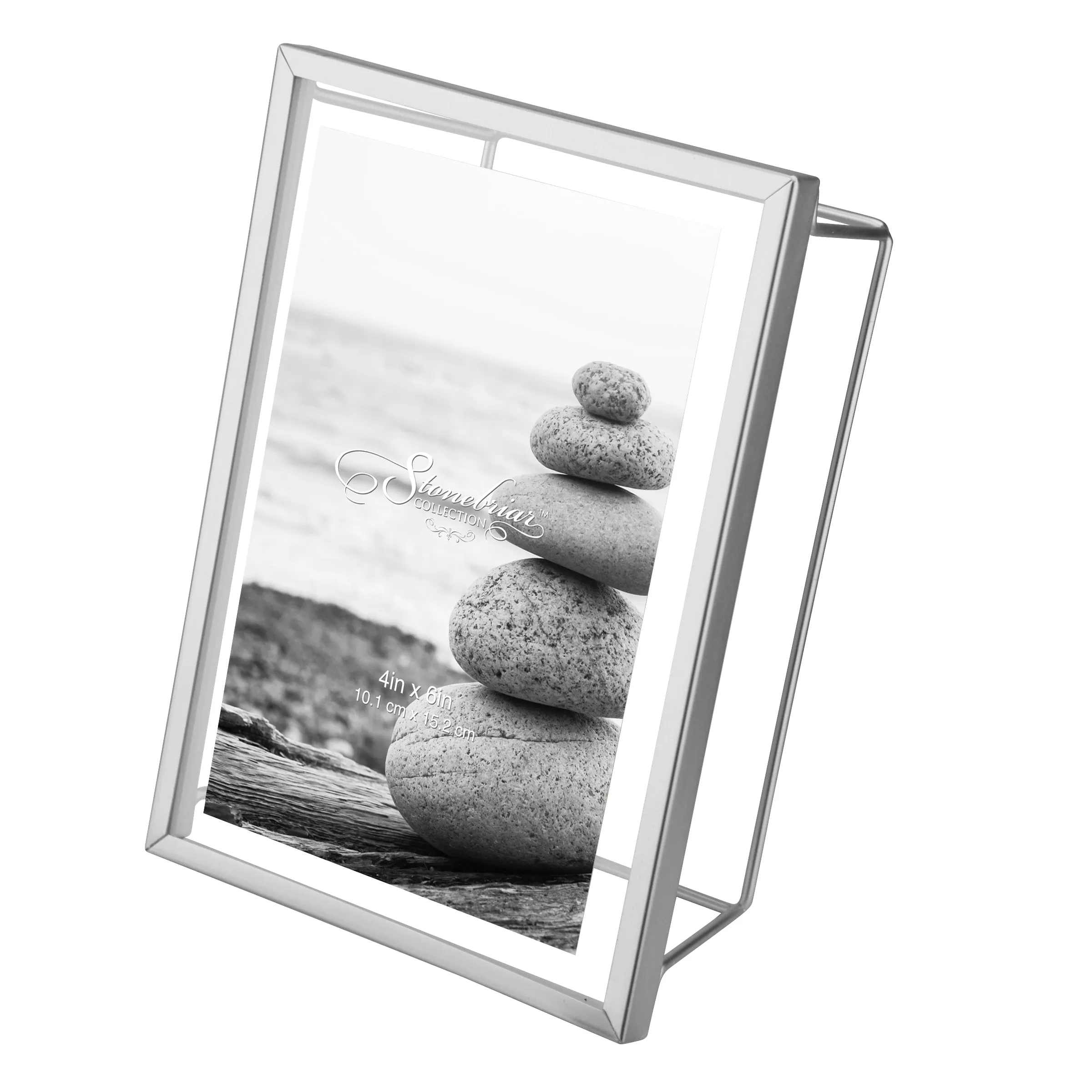 4x6 Wire Frame - Metallic Silver (WS)