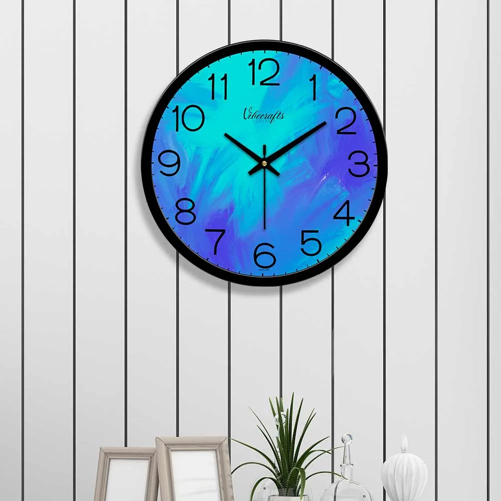 Abstract Texture Design Wall Clock For Living Room