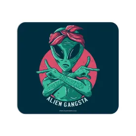 Alien Gangsta Mouse Pad