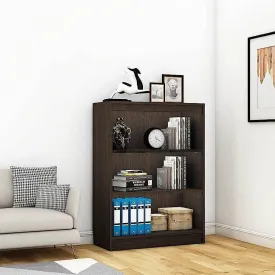 Alpha Bookrack, 4 shelf, 42" high, Classic Wenge