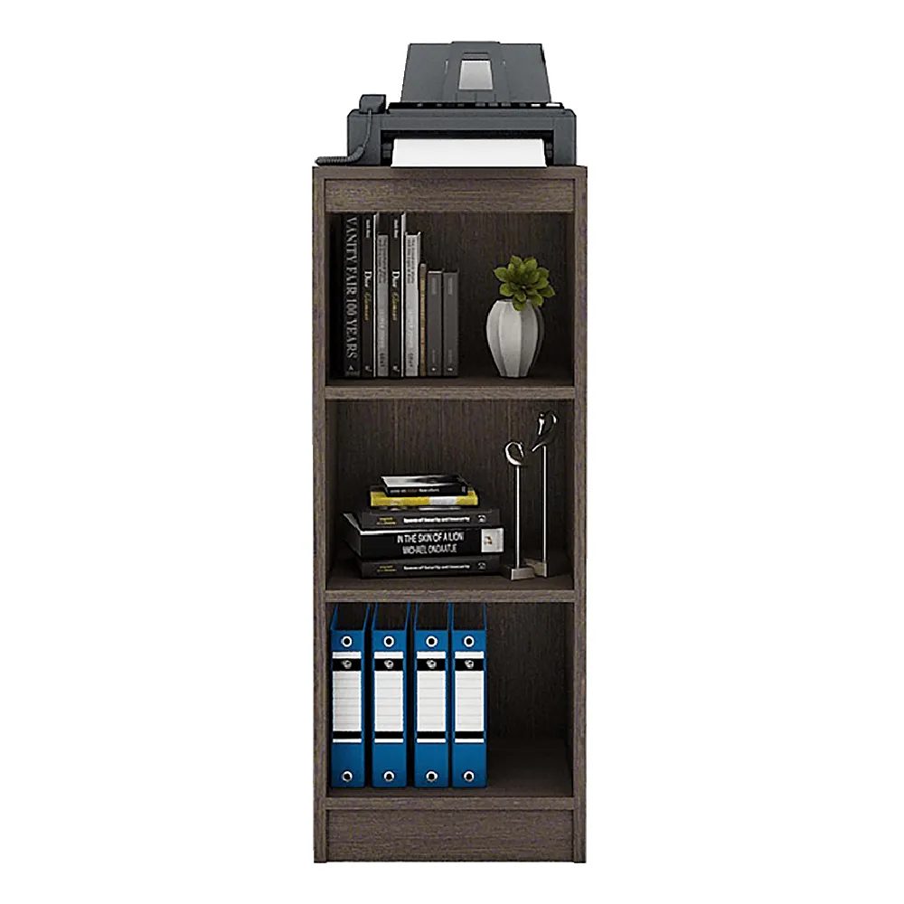 Alpha Printer Stand Bookshelf, Classic Wenge