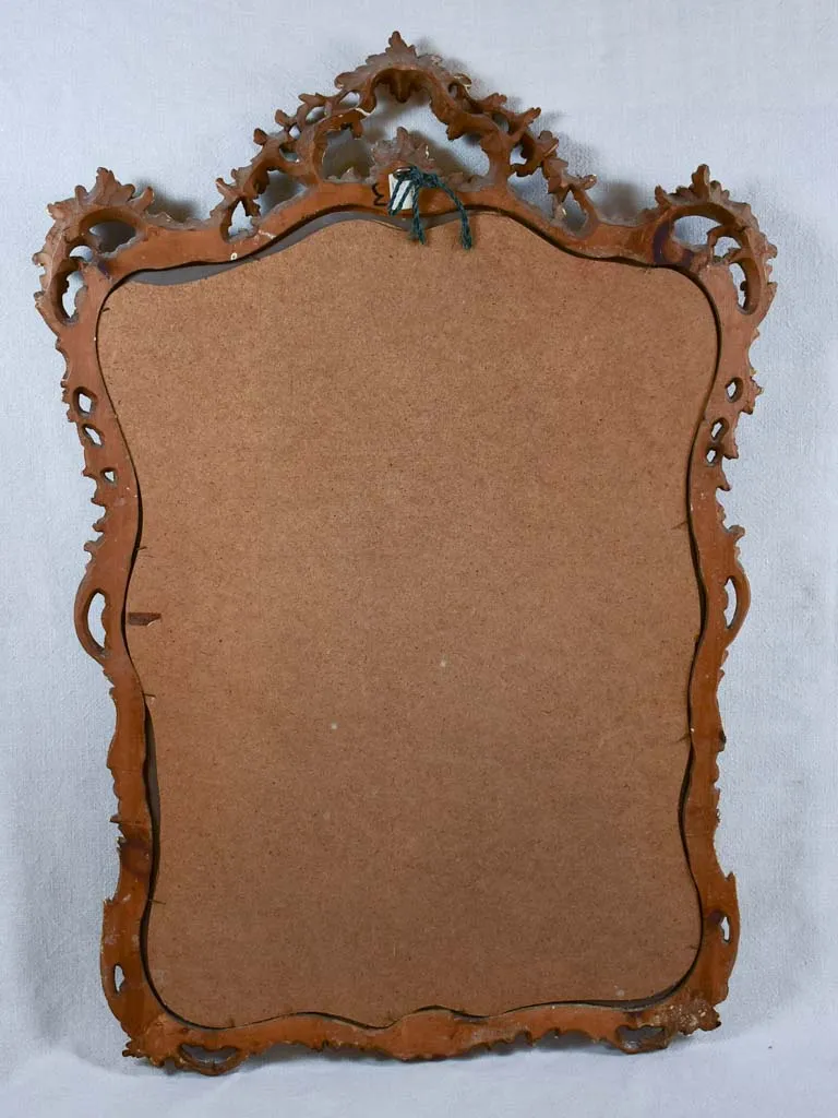 Antique Italian Baroque style mirror 22¾" x 35½"