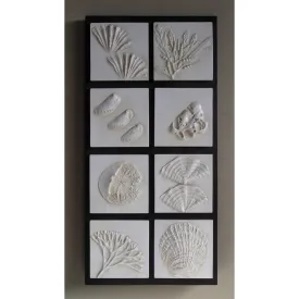 Beach Winter Wall Art Panel by Blindspot Mirrors Deborah Childress