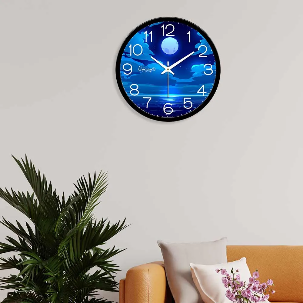 Beautiful Night View Designer Wall Clock