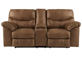 Boxberg Reclining Loveseat With Console