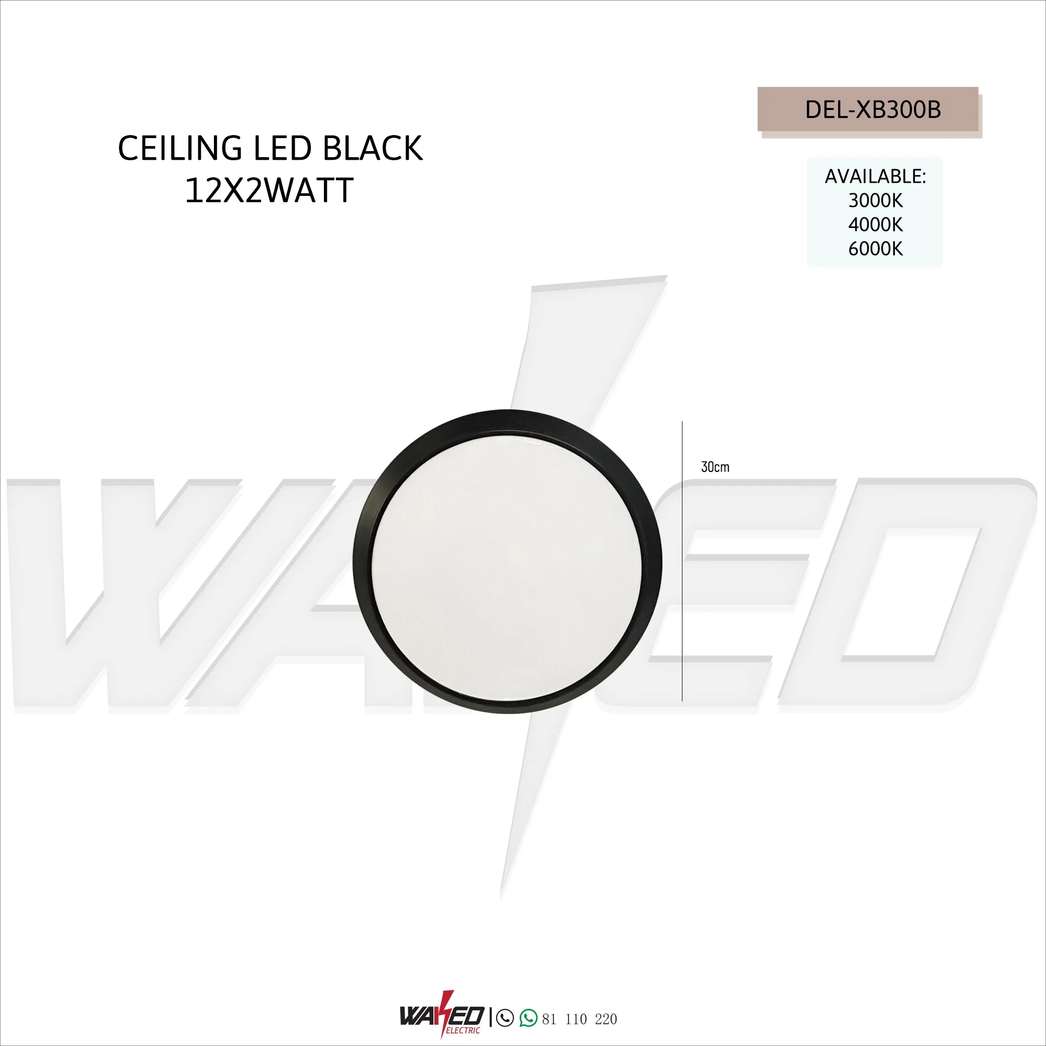 Ceiling Led - Round 30cm