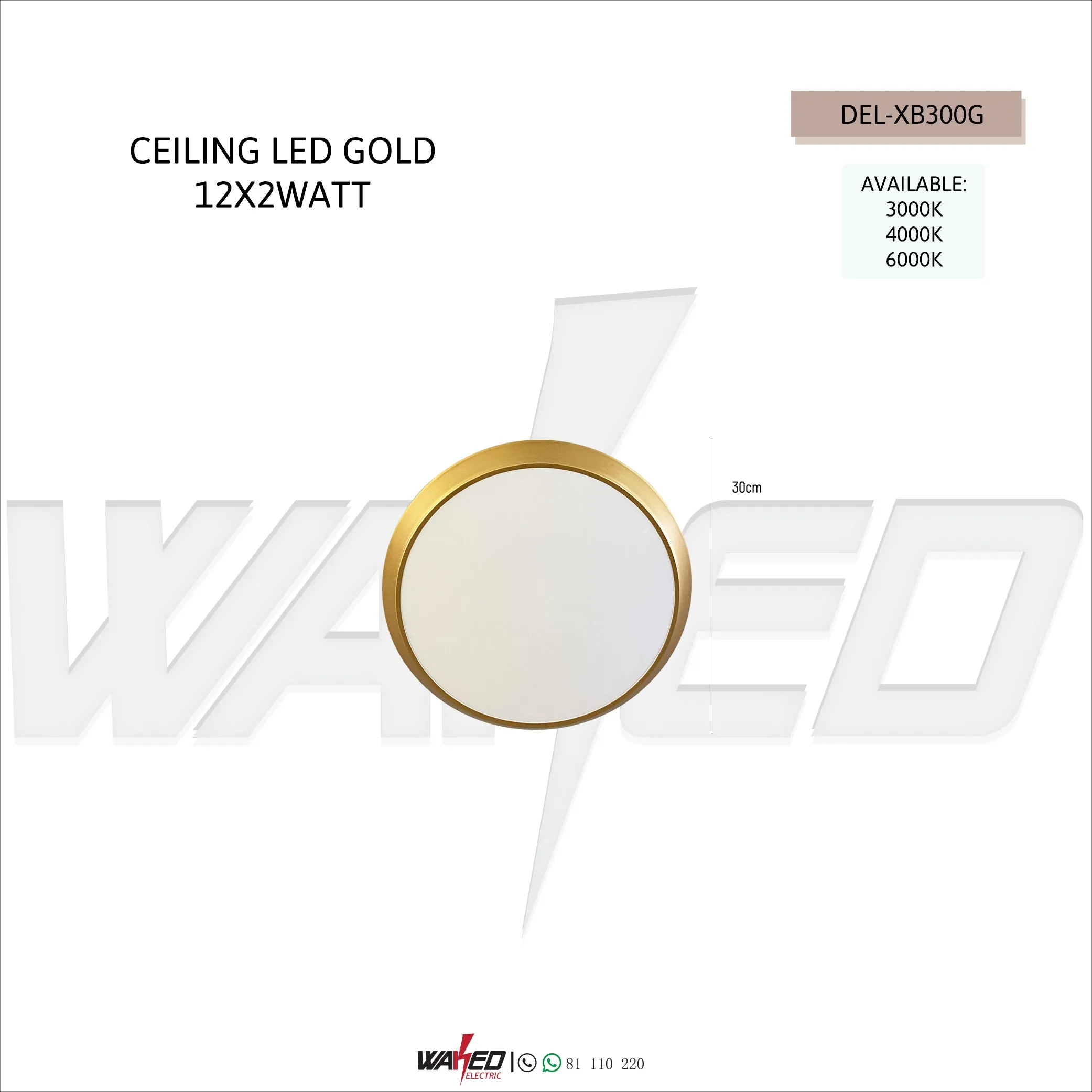 Ceiling Led - Round 30cm