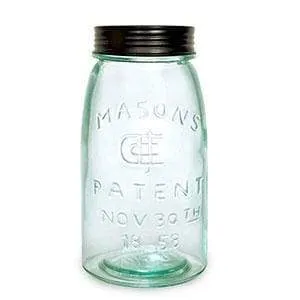 Cozy Quart Mason Jar with Handy Lid