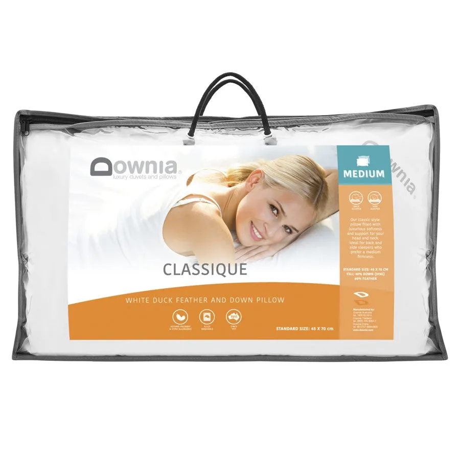 Downia Classique Duck Down & Feather Pillow