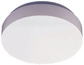 Drum Ceiling Fixture White 14 Inch  Uses (1) 22-Watt And (1) 32-Watt T9 Fluorescent Circline Lamps (Included)