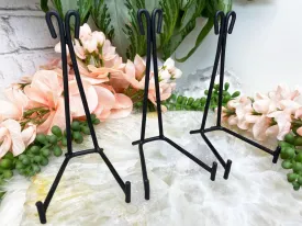 Easel Metal Crystal Display Stands