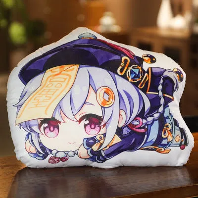 Genshin Impact Character Style Plush Pillows