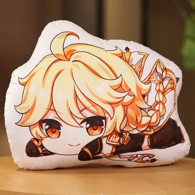 Genshin Impact Character Style Plush Pillows