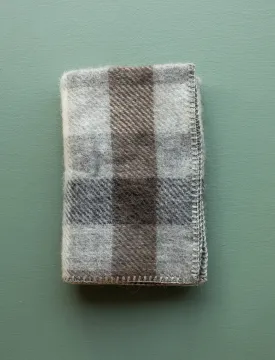 Gotland Baby Wool Throw // Multi Grey