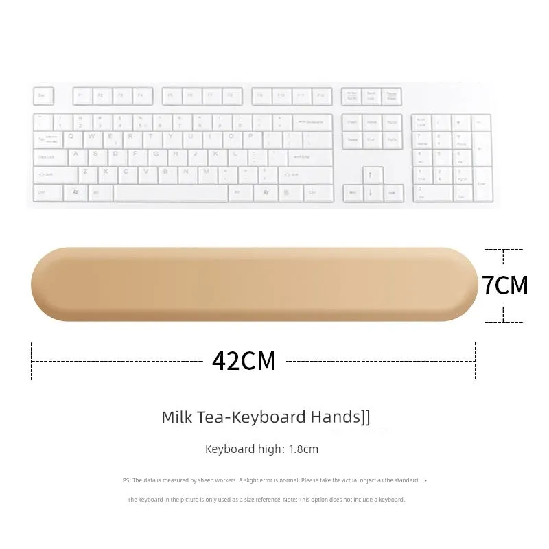 Gradient Silicone Fresh Air Palm Pillow Keyboard Support