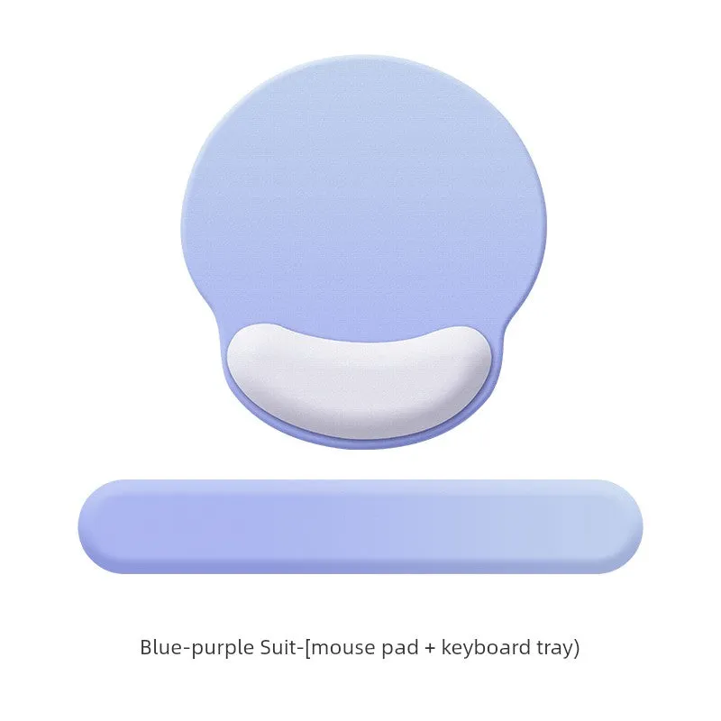 Gradient Silicone Fresh Air Palm Pillow Keyboard Support