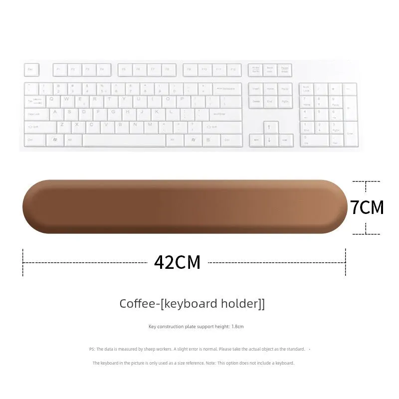 Gradient Silicone Fresh Air Palm Pillow Keyboard Support