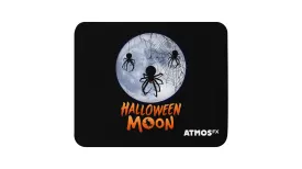 Halloween Moon Spider Mouse Pad