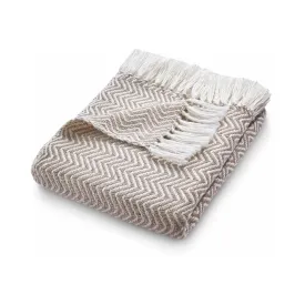 Herringbone Throw Natural