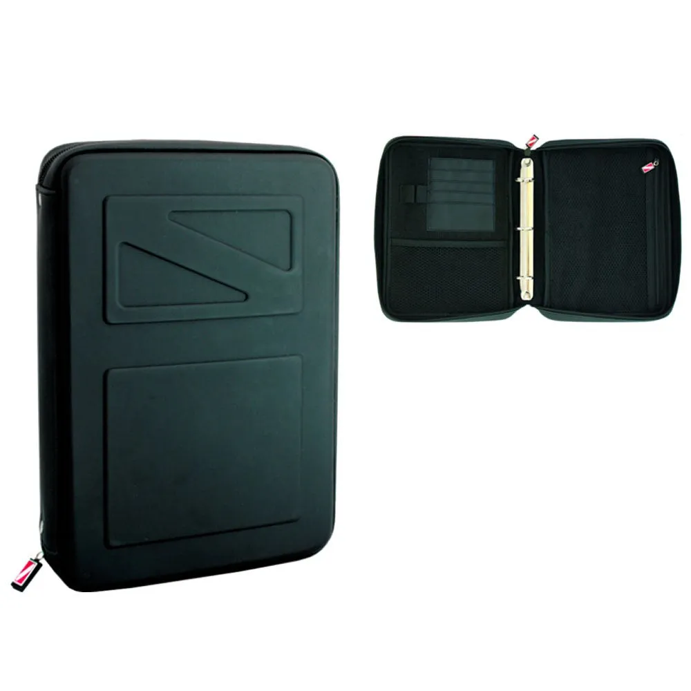 Innovative Water Resistant 3 Ring Molded Logbook Binder With Insert Accessories