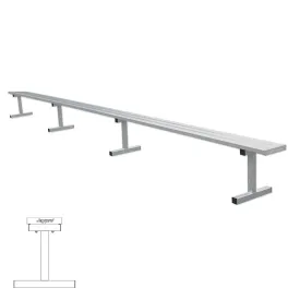 Jaypro Player Bench - 21 ft. - Portable