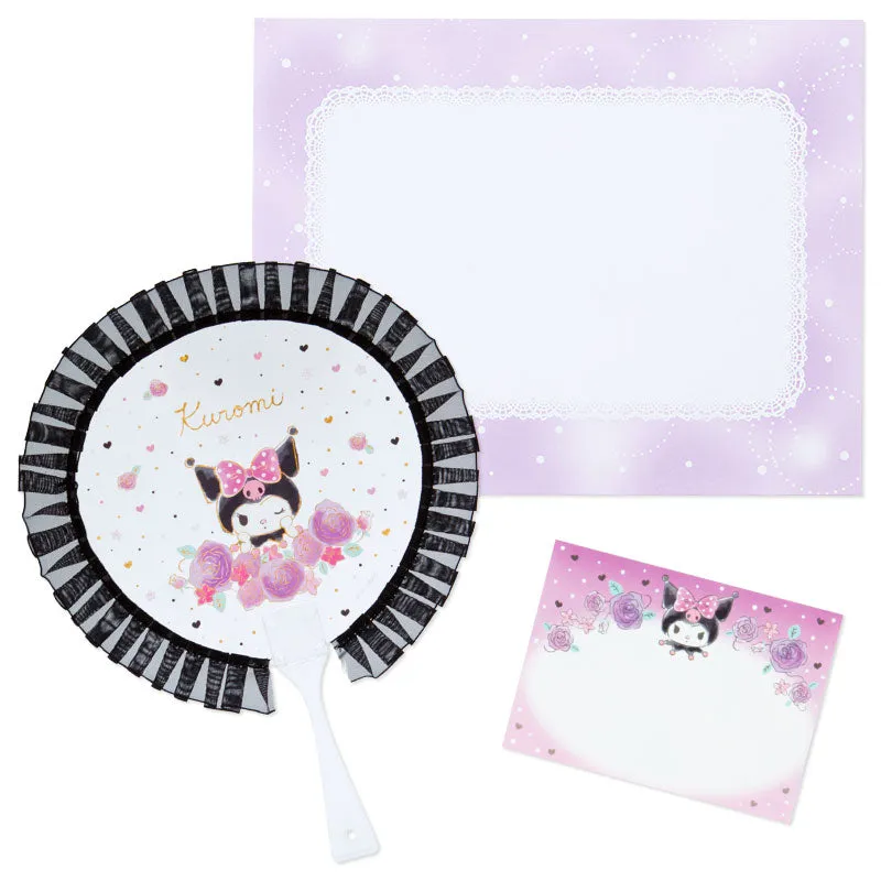 Kuromi My Melody Cinnamoroll Card in Fan Shape (2022)