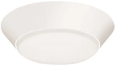 Lithonia Lighting Versi Lite 9-Watt Textured White Integrated LED Flush Mount