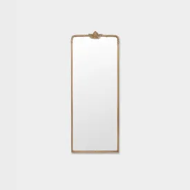 Lorraine Antique Brass Mirror 70X180cm