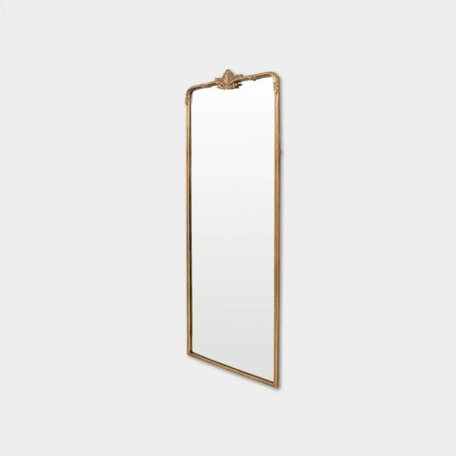 Lorraine Antique Brass Mirror 70X180cm