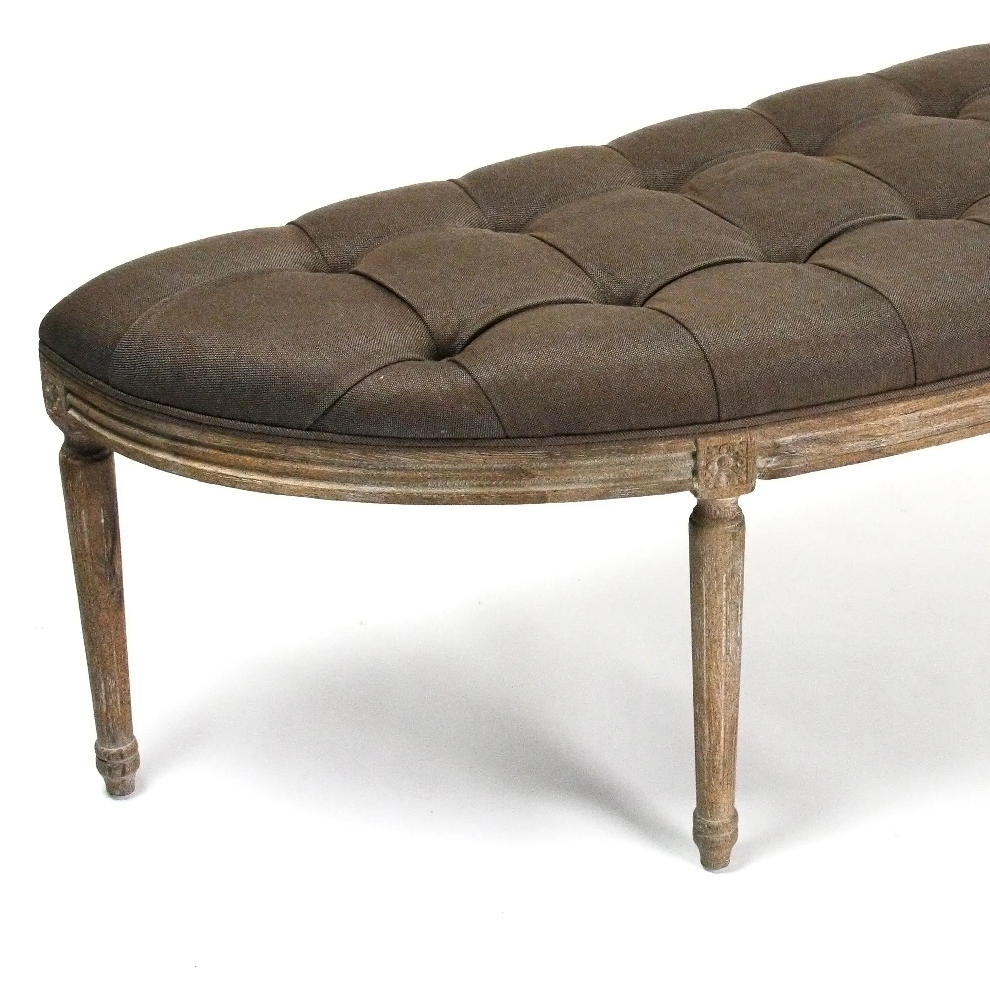 Louis Curve Bench by Zentique