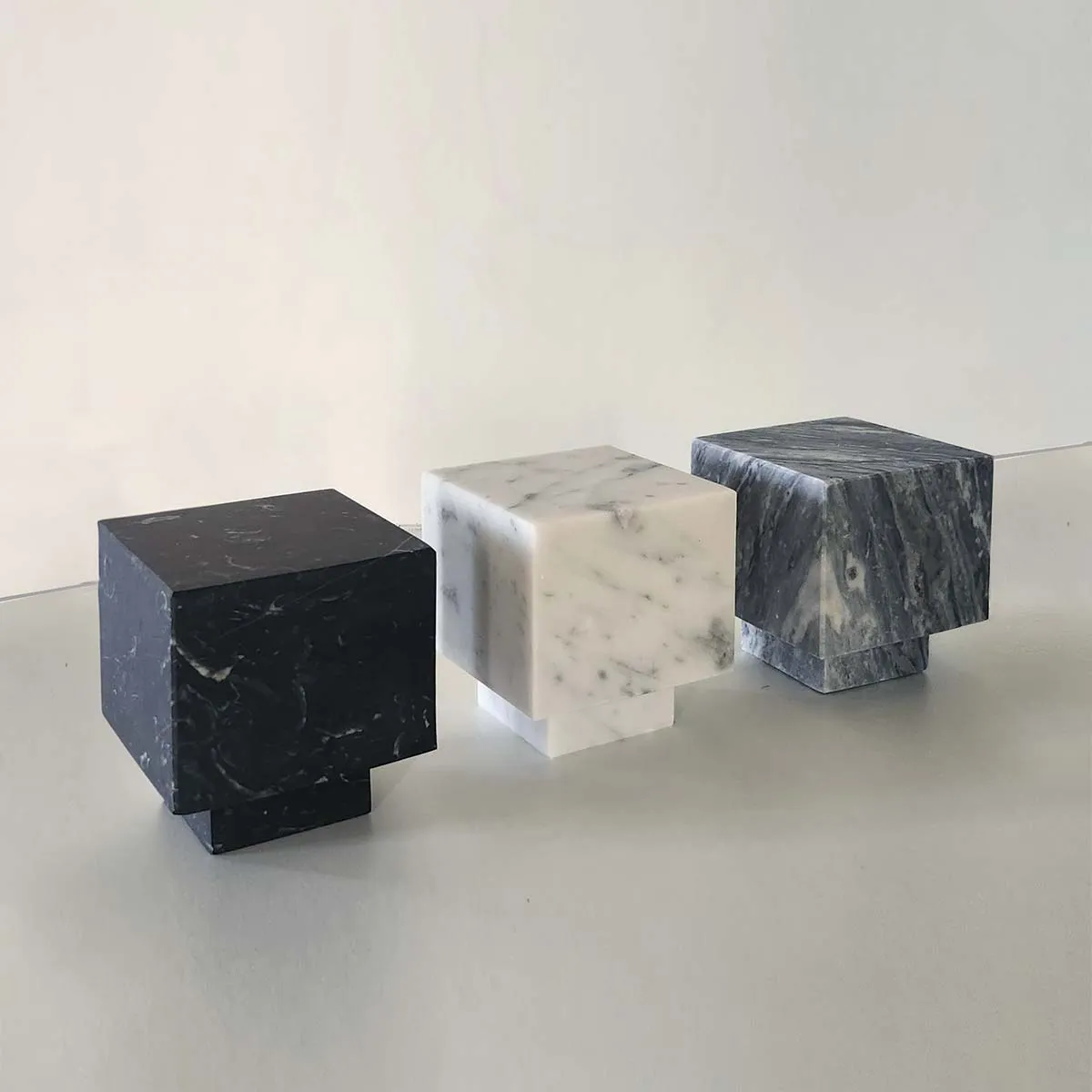 Marble Cube - Marble book holders