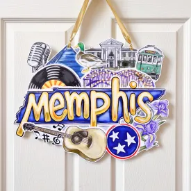 Memphis Door Hanger - ONLINE EXCLUSIVE