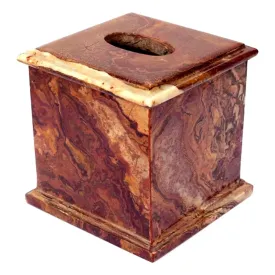 Multi Brown Onyx Facial Tissue Holders