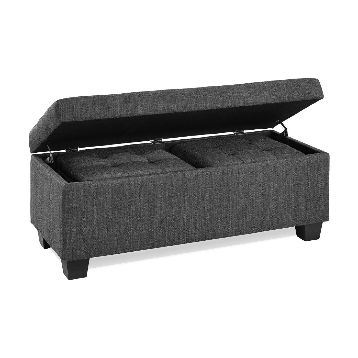 Myra 3pc Storage Ottoman Set