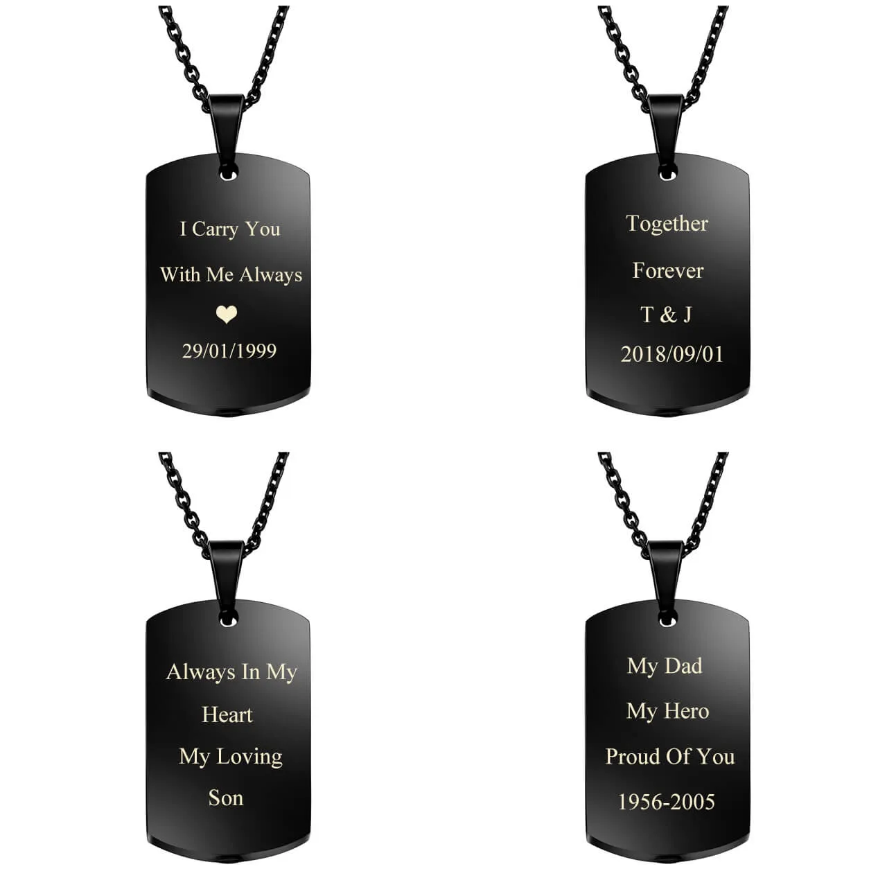 Personalized Date Calendar Urn Necklace  | Jovivi