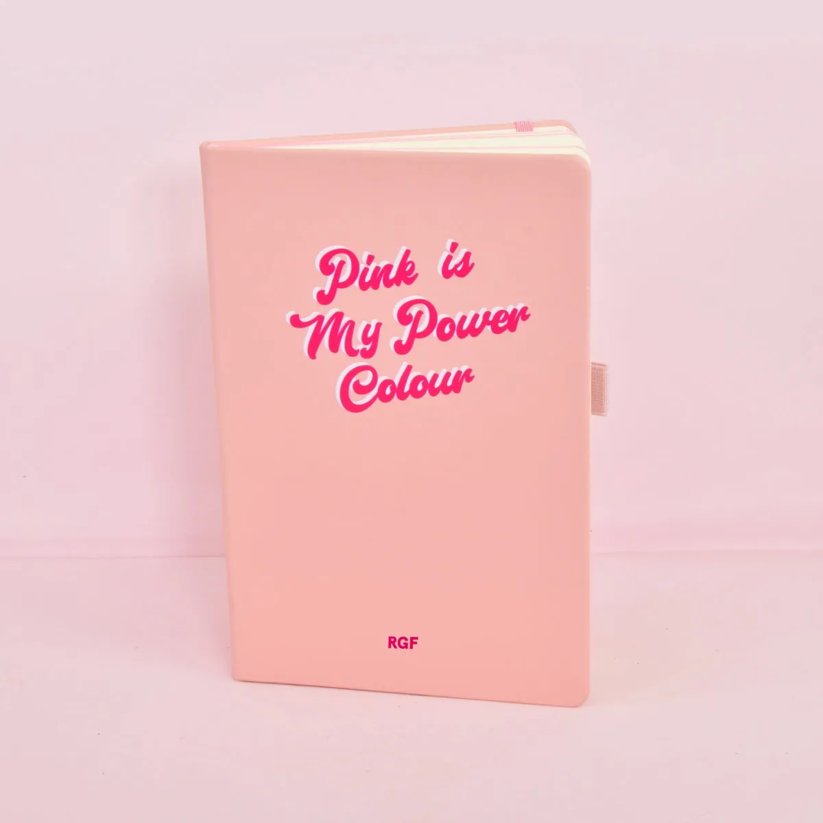 Pink is My Power Colour Candle & Notebook Combo