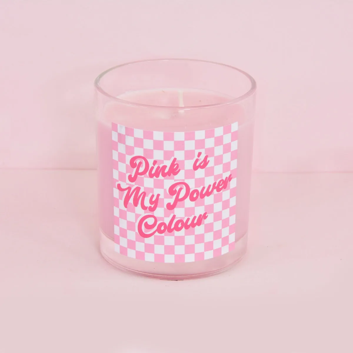 Pink is My Power Colour Candle & Notebook Combo