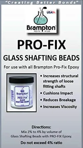 Pro-Fix Glass Shafting Beads (4oz)