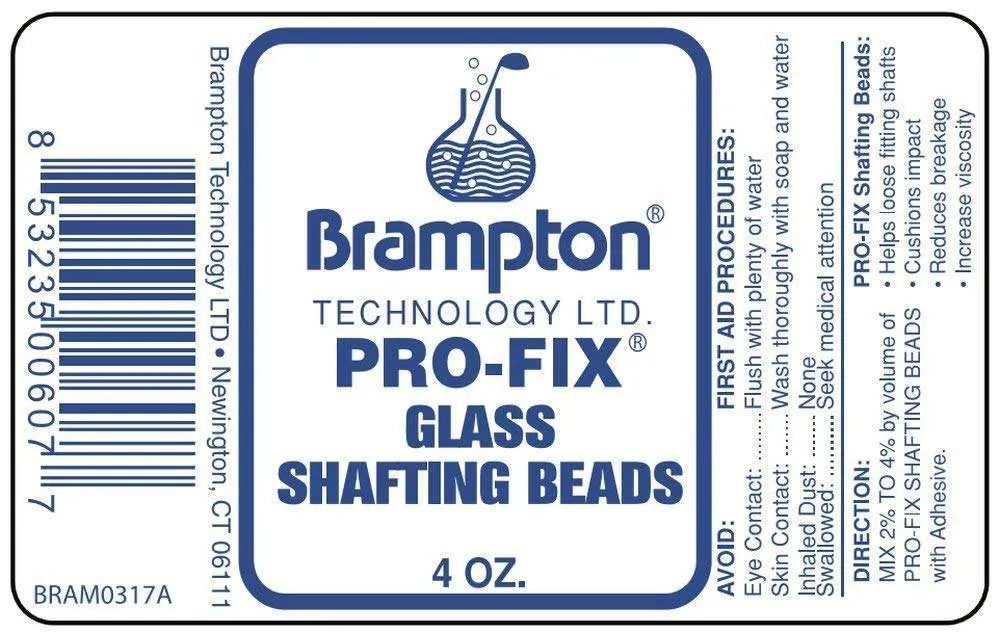 Pro-Fix Glass Shafting Beads (4oz)