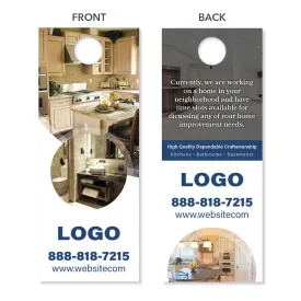 Remodeling Contractor Door Hanger