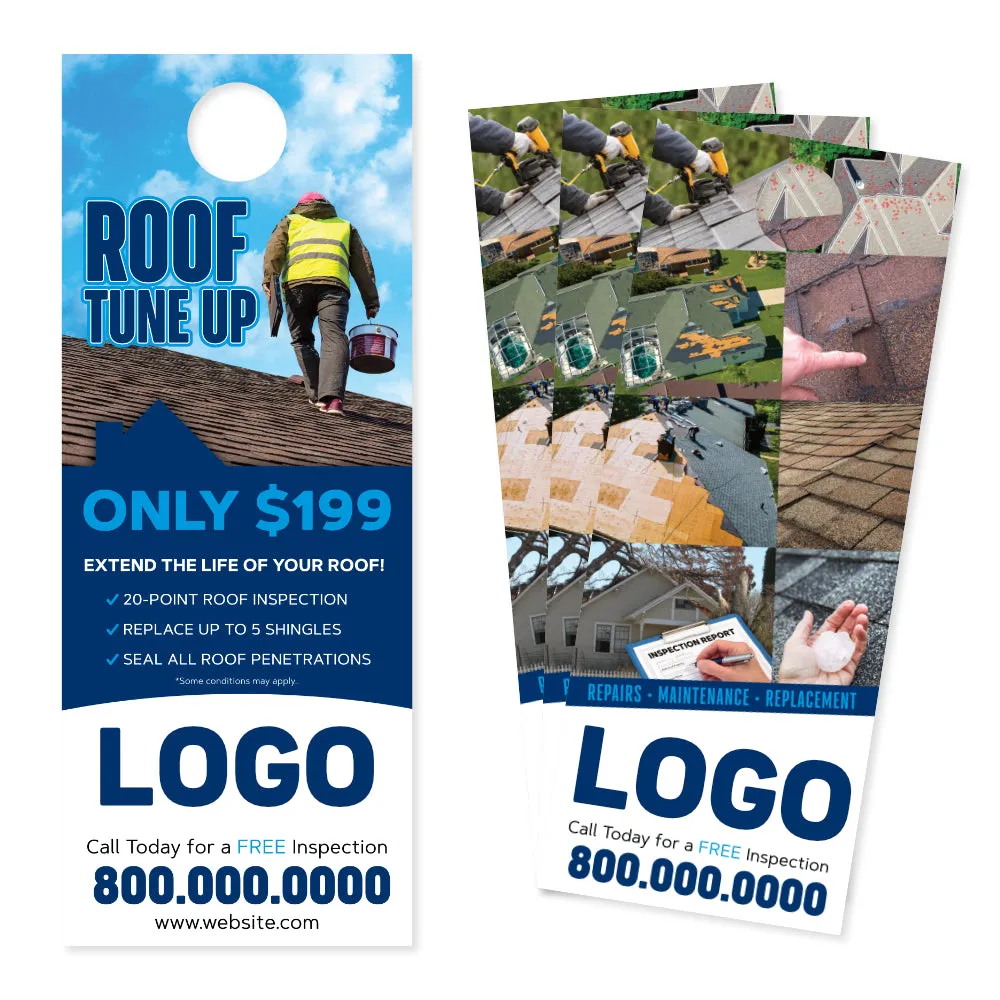 Roof Maintenance Door Hanger