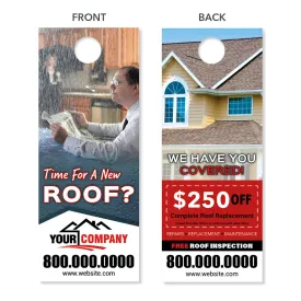 Roof Replacement Door Hanger