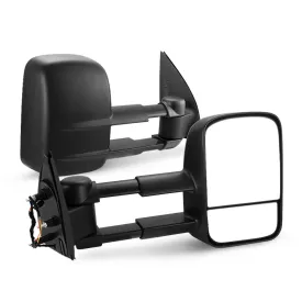 San Hima Pair Extendable Towing Mirrors For Volkswagen Amarok 2009-2023