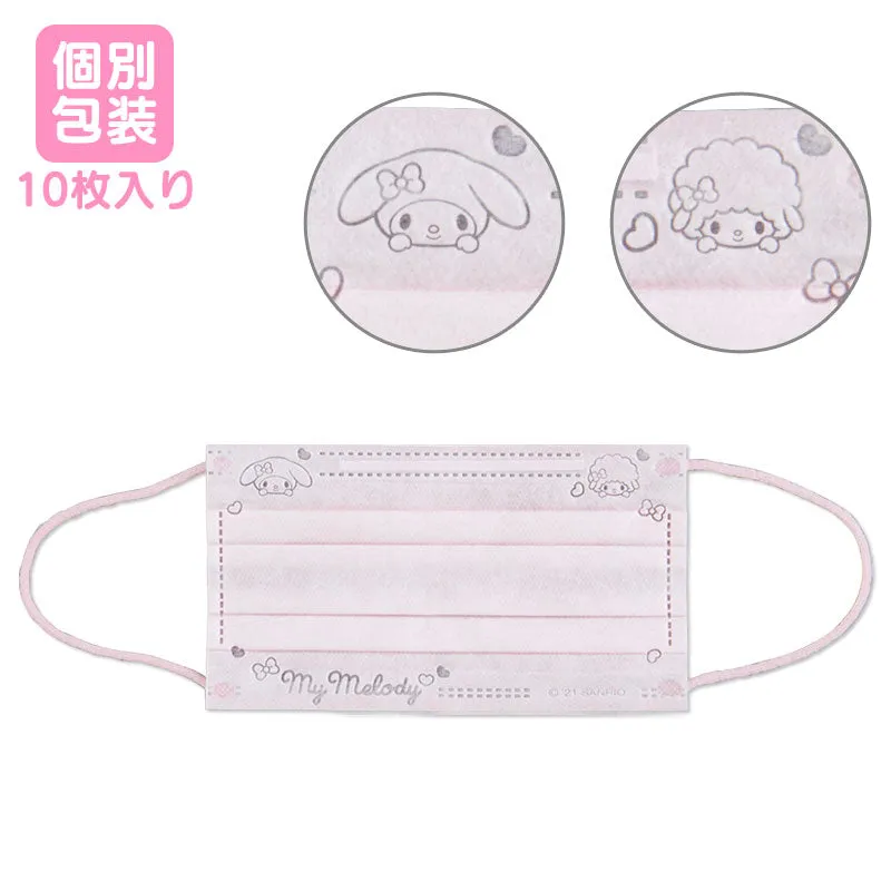 Sanrio Character Disposable Masks (10 pcs)