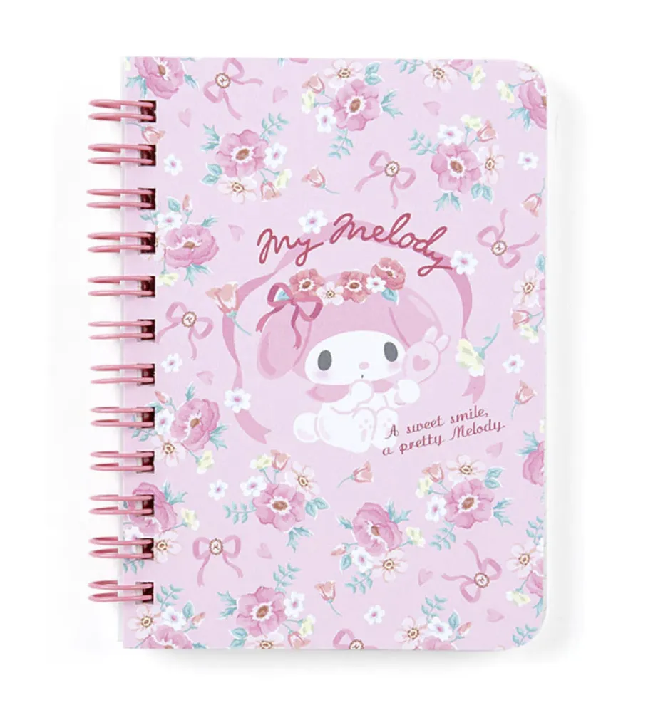 Sanrio Characters B7 Ring Notebook (Japan Exclusive)