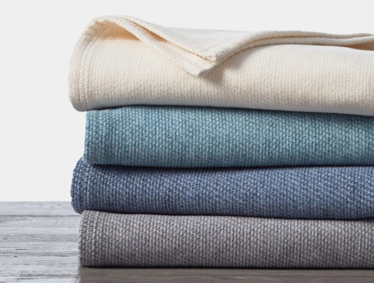 Sequoia Gray Organic Blankets & Throws