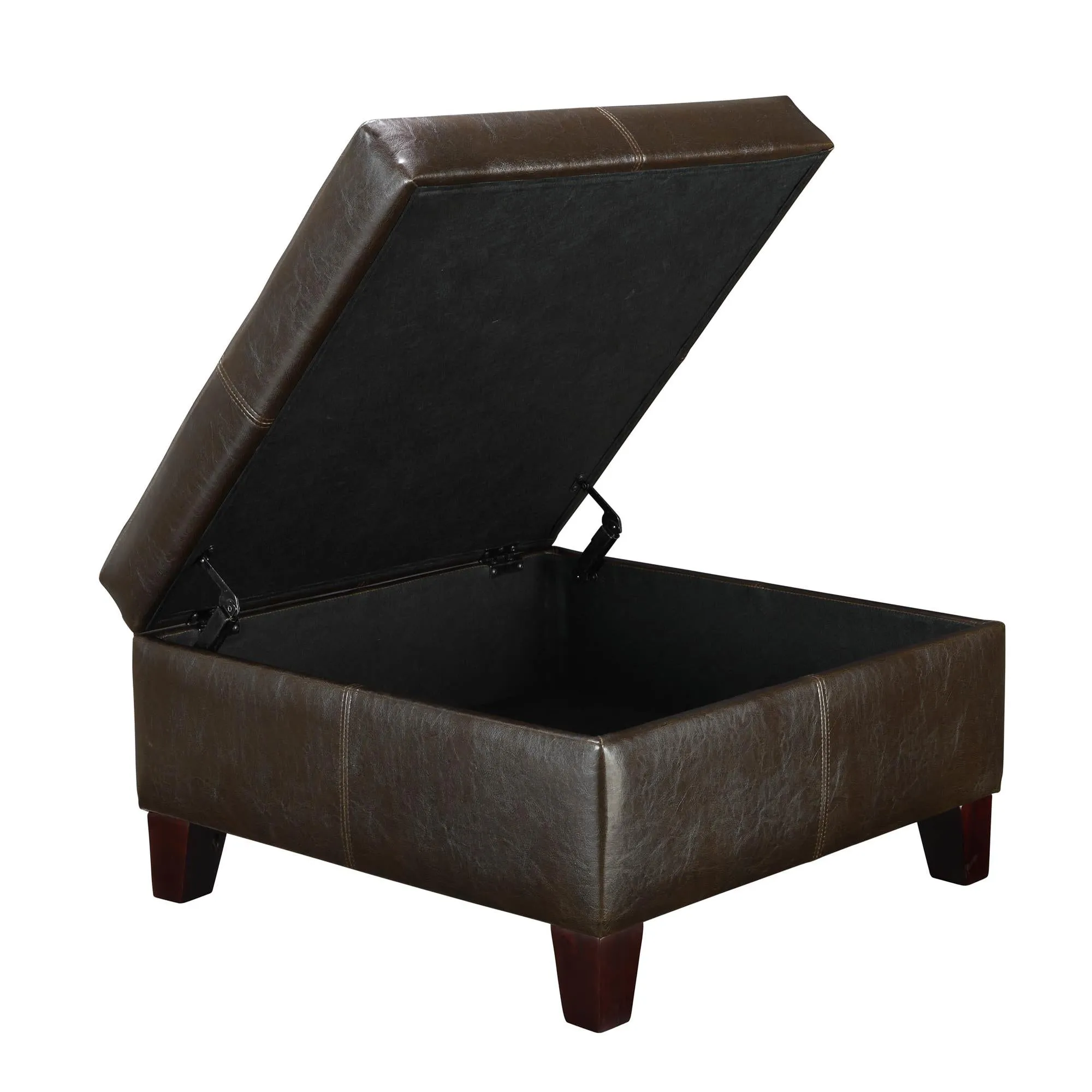 Square Storage Ottoman