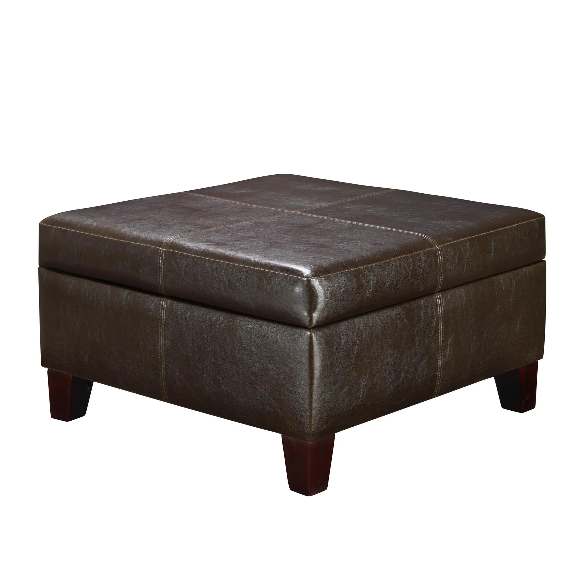 Square Storage Ottoman