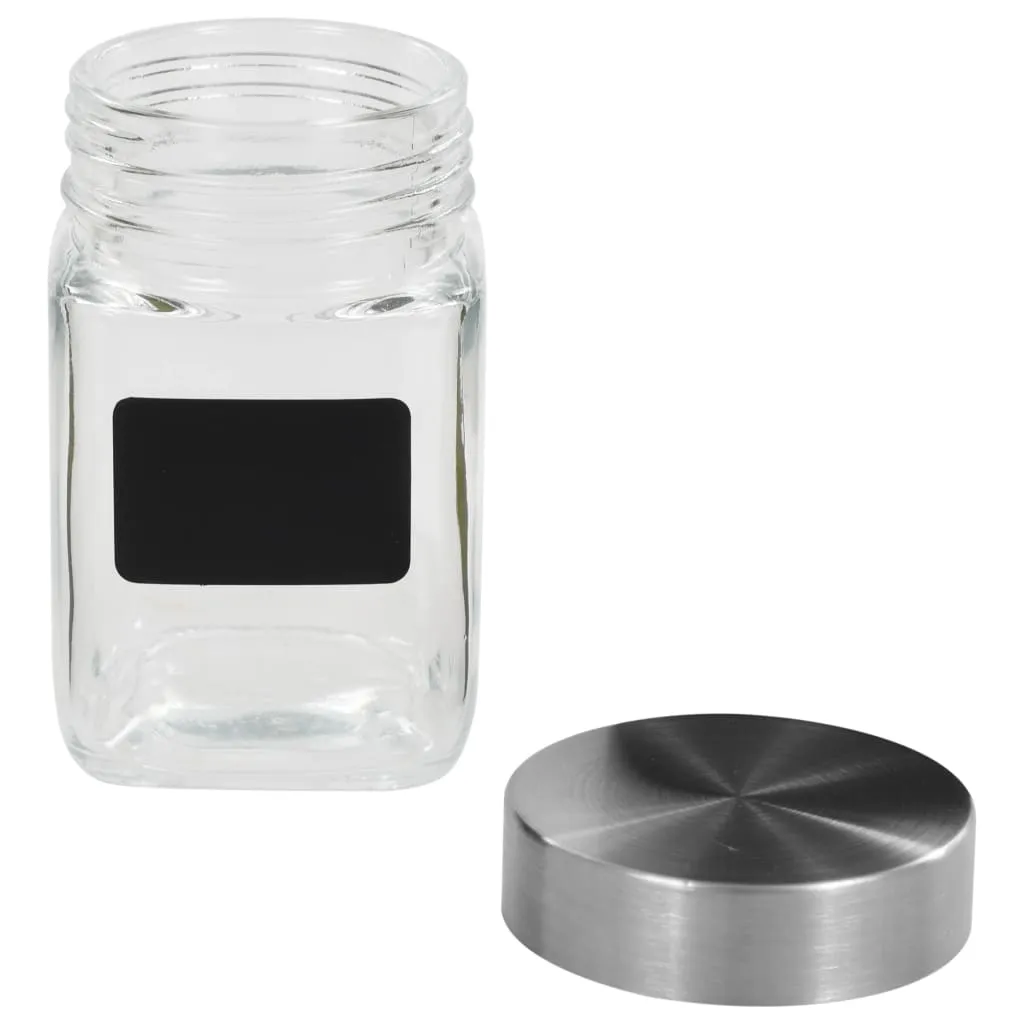 Storage Jars with Sticker 12 pcs 300 ml